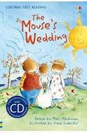 Papel MOUSE'S WEDDING (USBORNE FIRST READING) (WITH CD) (CARTONE)