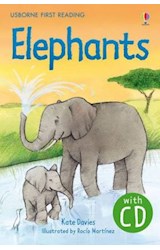 Papel ELEPHANTS (USBORNE FIRST READING) (LEVEL FOUR) (WITH CD) (CARTONE)