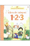 Papel LIBRO DE SOLAPAS 1 2 3 (GRANJA DE LOS MANZANOS) (CARTONE)