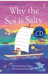 Papel WHY THE SEA IS SALTY (USBORNE FIRST READING) (WITH CD)  (CARTONE)