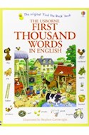 Papel USBORNE FIRST THOUSAND WORDS IN ENGLISH (THE ORIGINAL '  FIND THE DUCK' BOOK)