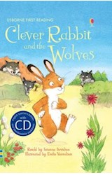 Papel CLEVER RABBIT AND THE WOLVES (USBORNE FIRST READING) (WITH CD) (CARTONE)