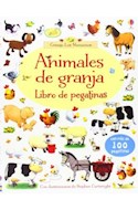 Papel ANIMALES DE GRANJA (LIBRO DE PEGATINAS) (GRANJA LOS MANZANOS) (CON MAS DE 100 PEGATINAS)
