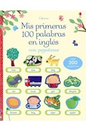 Papel MIS PRIMERAS 100 PALABRAS EN INGLES CON PEGATINAS (CON 200 PEGATINAS)