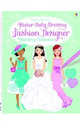 Papel FASHION DESIGNER WEDDING COLLECTION (STICKER DOLLY DRESSING) (USBORNE ACTIVITIES)