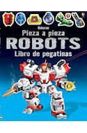 Papel ROBOTS LIBRO DE PEGATINAS (PIEZA A PIEZA)