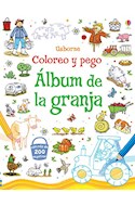 Papel ALBUM DE LA GRANJA (COLOREO Y PEGO) (RUSTICO)