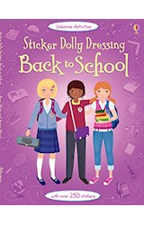 Papel BACK TO SCHOOL STICKER DOLLY DRESSING (USBORNE ACTIVITIES)