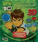 Papel BEN 10 INCREIBLE SET DE ACTIVIDADES 3D (CON STICKERS) (  CARTONE)