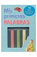 Papel MIS PRIMERAS PALABRAS (10 LIBROS DE CARTON EN MINIATURA  )