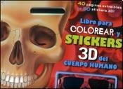 Papel LIBRO PARA COLOREAR Y STICKERS 3D DEL CUERPO HUMANO (CO  N LENTES 3D)