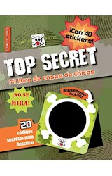 Papel TOP SECRET MI LIBRO DE COSAS DE CHICOS (CARTONE)