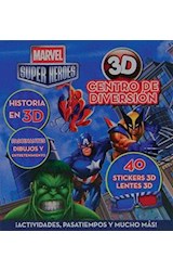 Papel MARVEL SUPER HEROES 3D CENTRO DE DIVERSION (40 STICKERS  3D + LENTES 3D) (CARTONE)