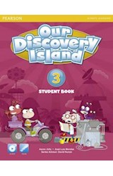 Papel OUR DISCOVERY ISLAND 3 STUDENT'S BOOK WITH CD-ROM PEARSON (AMERICAN ENGLISH)