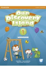 Papel OUR DISCOVERY ISLAND 1 WORKBOOK WITH CD-ROM PEARSON (AMERICAN ENGLISH)