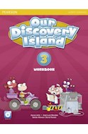 Papel OUR DISCOVERY ISLAND 3 WORKBOOK WITH CD-ROM PEARSON (AMERICAN ENGLISH)