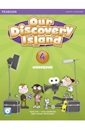 Papel OUR DISCOVERY ISLAND 4 WORKBOOK WITH CD-ROM PEARSON (AMERICAN ENGLISH)