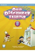 Papel OUR DISCOVERY ISLAND 6 WORKBOOK WITH CD-ROM PEARSON (AMERICAN ENGLISH)