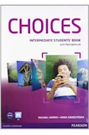 Papel CHOICES INTERMEDIATE STUDENTS' BOOK PEARSON (WITH MY ENGLISH LAB)