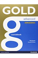 Papel GOLD ADVANCED COURSEBOOK (WITH 2015 EXAM SPECIFICATIONS) (AUDIO ONLINE)