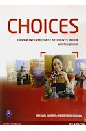 Papel CHOICES UPPER INTERMEDIATE STUDENTS' BOOK PEARSON (WITH MY ENGLISH LAB)
