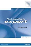 Papel FIRST CERTIFICATE EXPERT COURSEBOOK (C/CD)