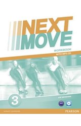 Papel NEXT MOVE 3 WORKBOOK PEARSON (WITH MP3 CD)