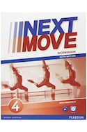 Papel NEXT MOVE 4 WORKBOOK PEARSON (WITH MP3 CD)
