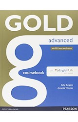 Papel GOLD ADVANCED COURSEBOOK WITH MEL (2015)