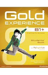 Papel GOLD EXPERIENCE B1+ PRE FIRST FOR SCHOOLS (STUDENT'S BOOK + CD) (WITH MY ENGLISH LAB)