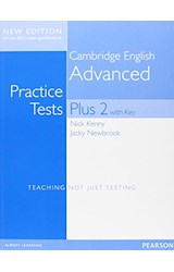 Papel PRACTICE TESTS PLUS 2 CAMBRIDGE ENGLISH ADVANCED PEARSON (WITH KEY)