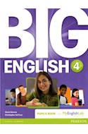 Papel BIG ENGLISH 4 PUPIL'S BOOK PEARSON (WITH MY ENGLISH LAB)