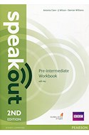 Papel SPEAKOUT PRE INTERMEDIATE WORKBOOK WITH KEY (SECOND EDITION)