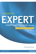 Papel EXPERT ADVANCED STUDENT'S RESOURCE BOOK WITHOUT KEY (THIRD EDITION) (PEARSON)