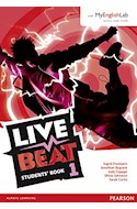 Papel LIVE BEAT 1 STUDENT'S BOOK + MY ENGLISH LAB ACCESS CODE INSIDE