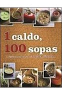 Papel 1 CALDO 100 SOPAS 1 UNICA RECETA PARA 100 PLATOS DIFERENTES (CARTONE)