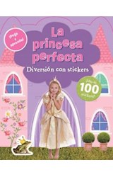 Papel PRINCESA PERFECTA DIVERSION CON STICKERS (PEGA Y APREND  E)