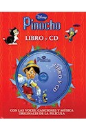 Papel PINOCHO (LIBRO Y CD) (CON LAS VOCES CANCIONES Y MUSICA  ORIGINALES DE LA PELICULA) (CARTONE