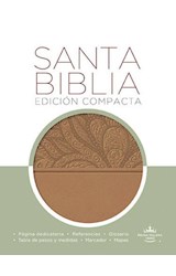 Papel SANTA BIBLIA REINA VALERA EDICION COMPACTA (MARRON) (BOLSILLO)