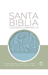 Papel SANTA BIBLIA REINA VALERA EDICION COMPACTA (CELESTE) (BOLSILLO)