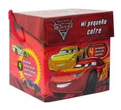 Papel MI PEQUEÑO COFRE (CARS 3) (INCLUYE 4 LIBROS) (EN CAJA)
