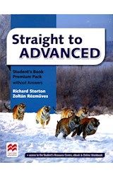 Papel STRAIGHT TO ADVANCED STUDENT'S BOOK PREMIUM PACK WITHOUT ANSWERS MACMILLAN (AUDIO CD) (2018)