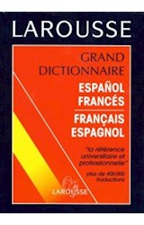 Papel GRAND DICTIONNAIRE ESPAÑOL FRANCES FRANCAIS ESPAGNOL