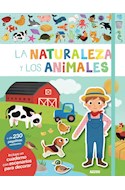 Papel NATURALEZA Y LOS ANIMALES (INCLUYE UN CUADERNO CON ESCENARIOS PARA DECORAR + 230 PEGATINAS) (RUSTICA