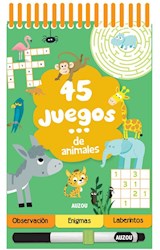 Papel 45 JUEGOS DE ANIMALES (CARTONE ANILLADO)