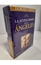 Papel AYUDA DIARIA DE LOS ANGELES [44 CARTAS ORACULO + GUIA] (ESTUCHE) (CARTONE)