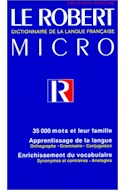 Papel ROBERT MICRO POCHE DICTIONNAIRE DE LA LANGUE FRANCAISE