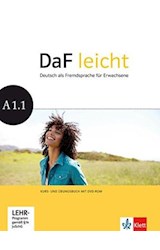 Papel DAF LEICHT A1.1 KURS UND UBUNGSBUCH MIT DVD-ROM