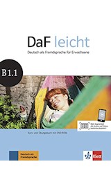 Papel DAF LEICHT B1.1 KURS UND UBUNGSBUCH MIT DVD-ROM