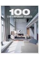 Papel 100 CONTEMPORARY HOUSES (2 TOMOS) (ESPAÑOL / ITALIANO / PORTUGUES) (ESTUCHE CARTONE)
